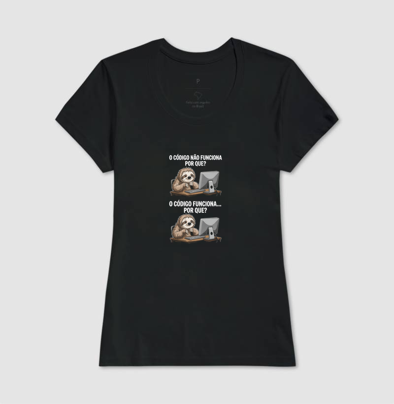 Camiseta O Código da Preguiça - Imagem 3