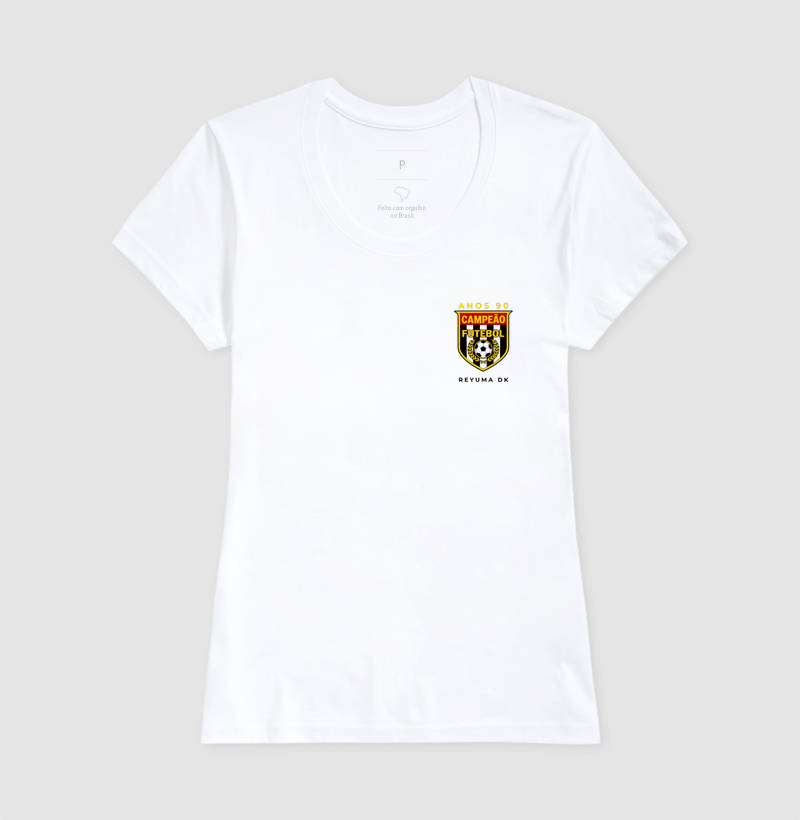 amiseta Masculina, Feminina, Babylook e Unissex Futebol “Campeão Retrô Paulista” - Algodão 100%  - Imagem 5