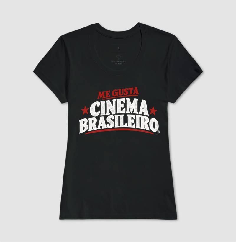 Camiseta Me Gusta Cinema Brasileiro - Imagem 3