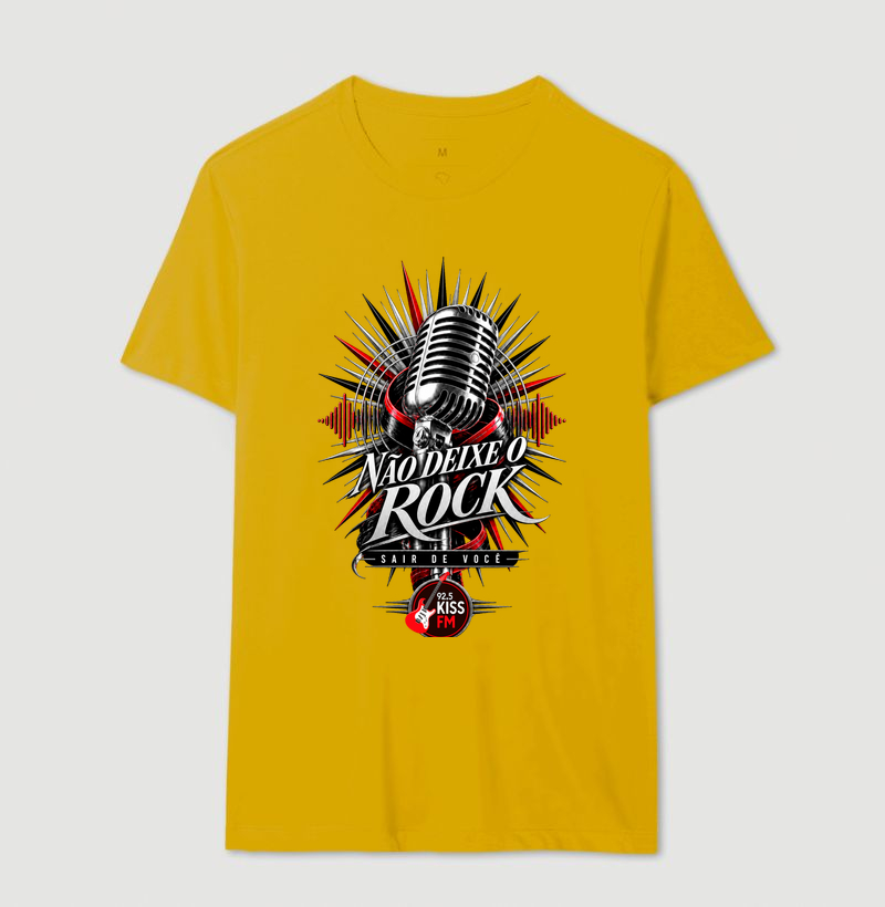 Vintage Não Deixe o Rock Sair de Você - Imagem 16