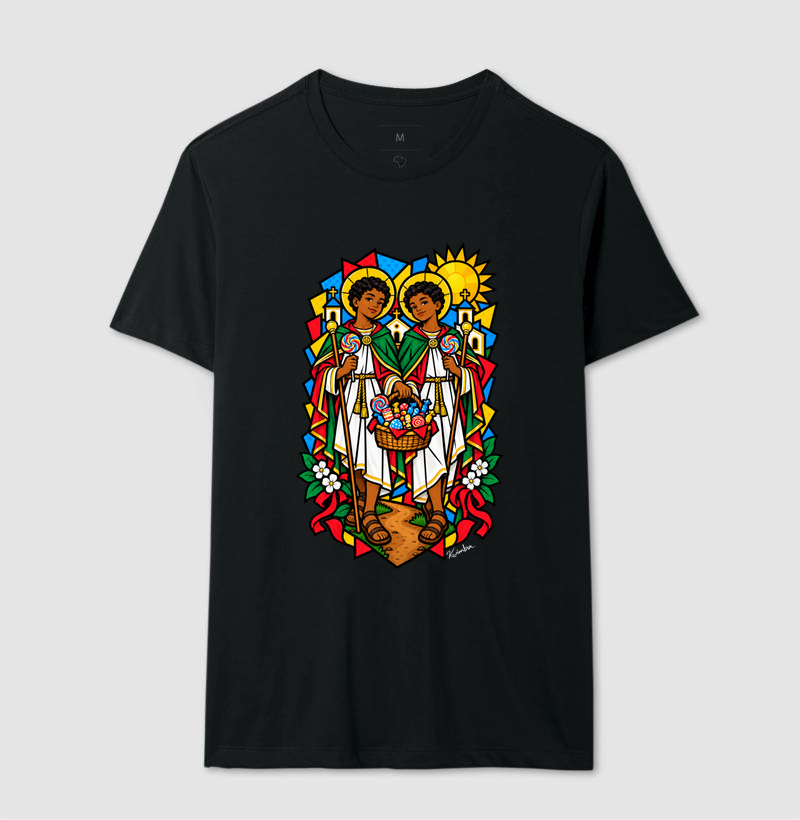 Vitral de Axé - Cosme e Damião - Imagem 2