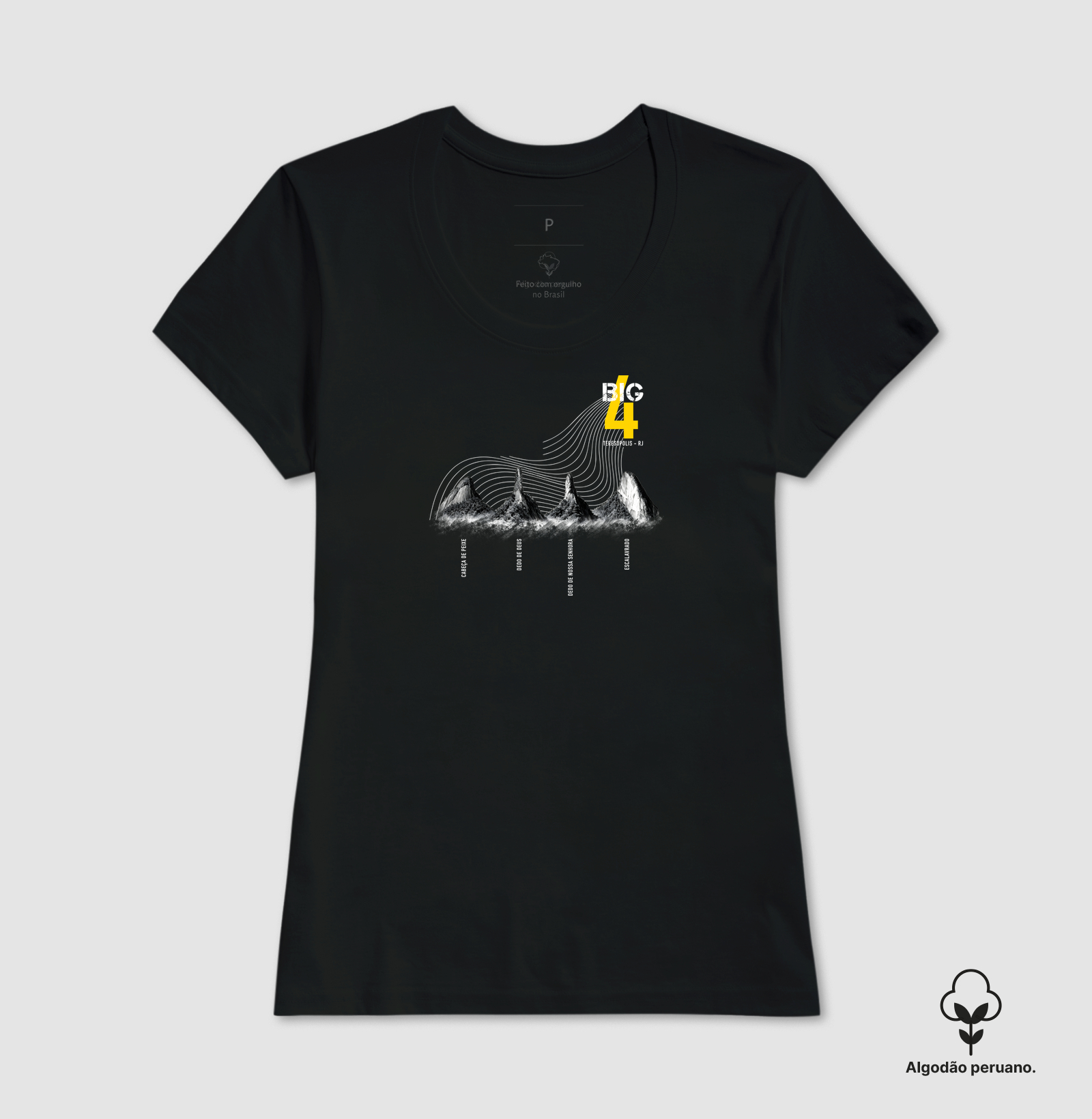 Camiseta Clássicos do Brasil | Big 4 Serra dos Órgãos - Imagem 4