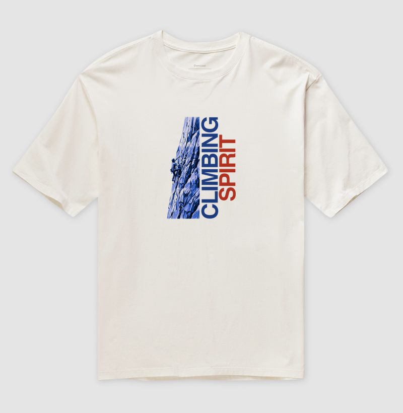 Camiseta Oversized Falésia & Magnésio | Climbing Spirit - Imagem 5