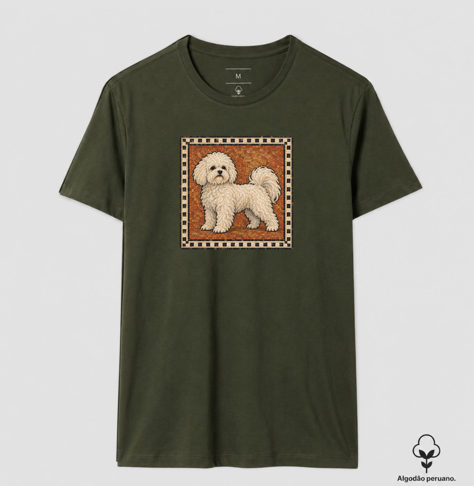 Cachorro em Mosaico Romano - Imagem 9