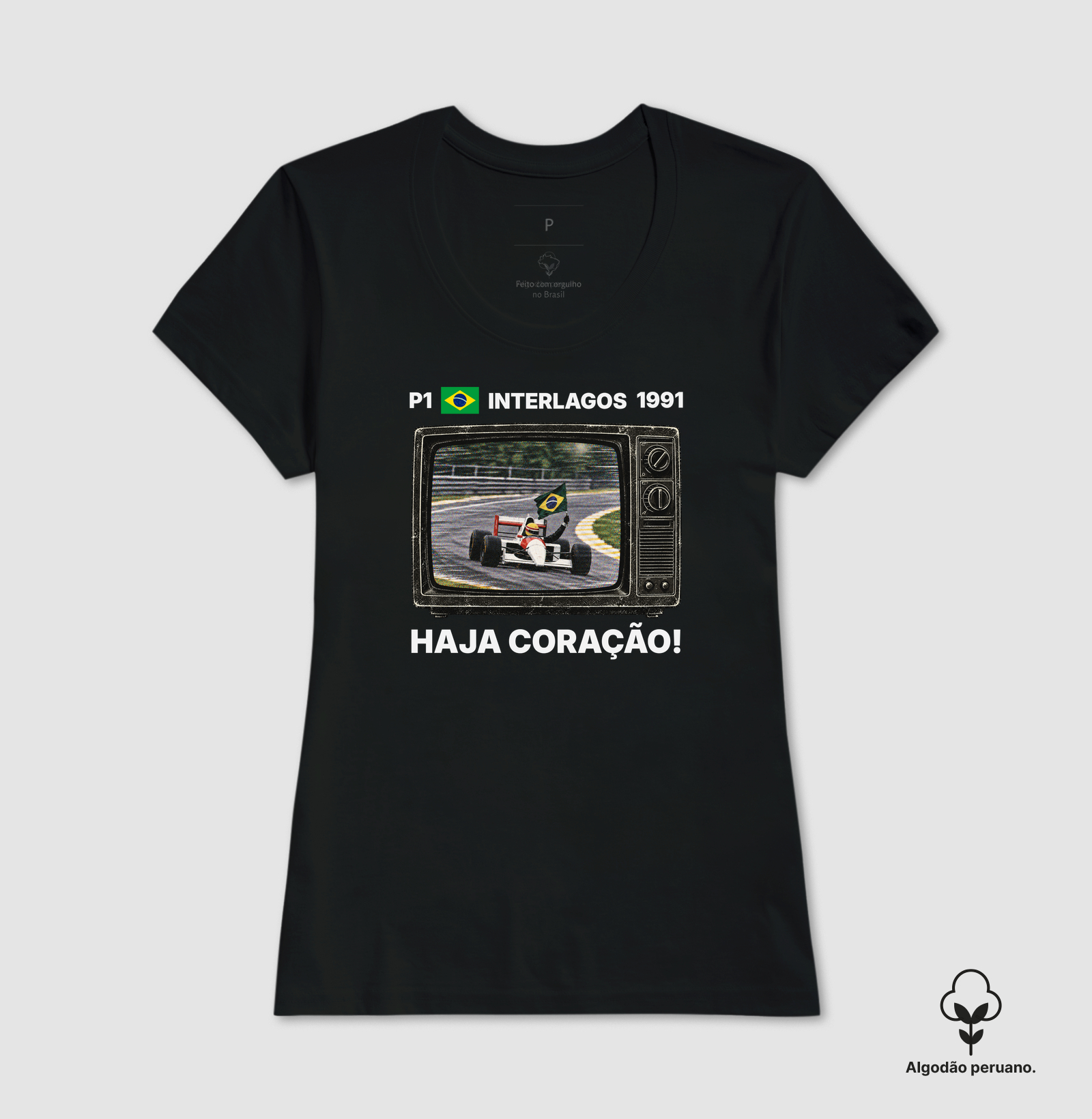 Domingo de Corrida – Camiseta Retrô TV Anos 90 Automobilismo - Imagem 9