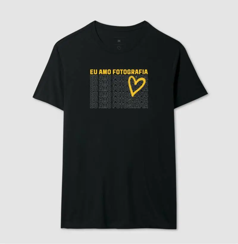 Camiseta eu amo fotografia - Imagem 2