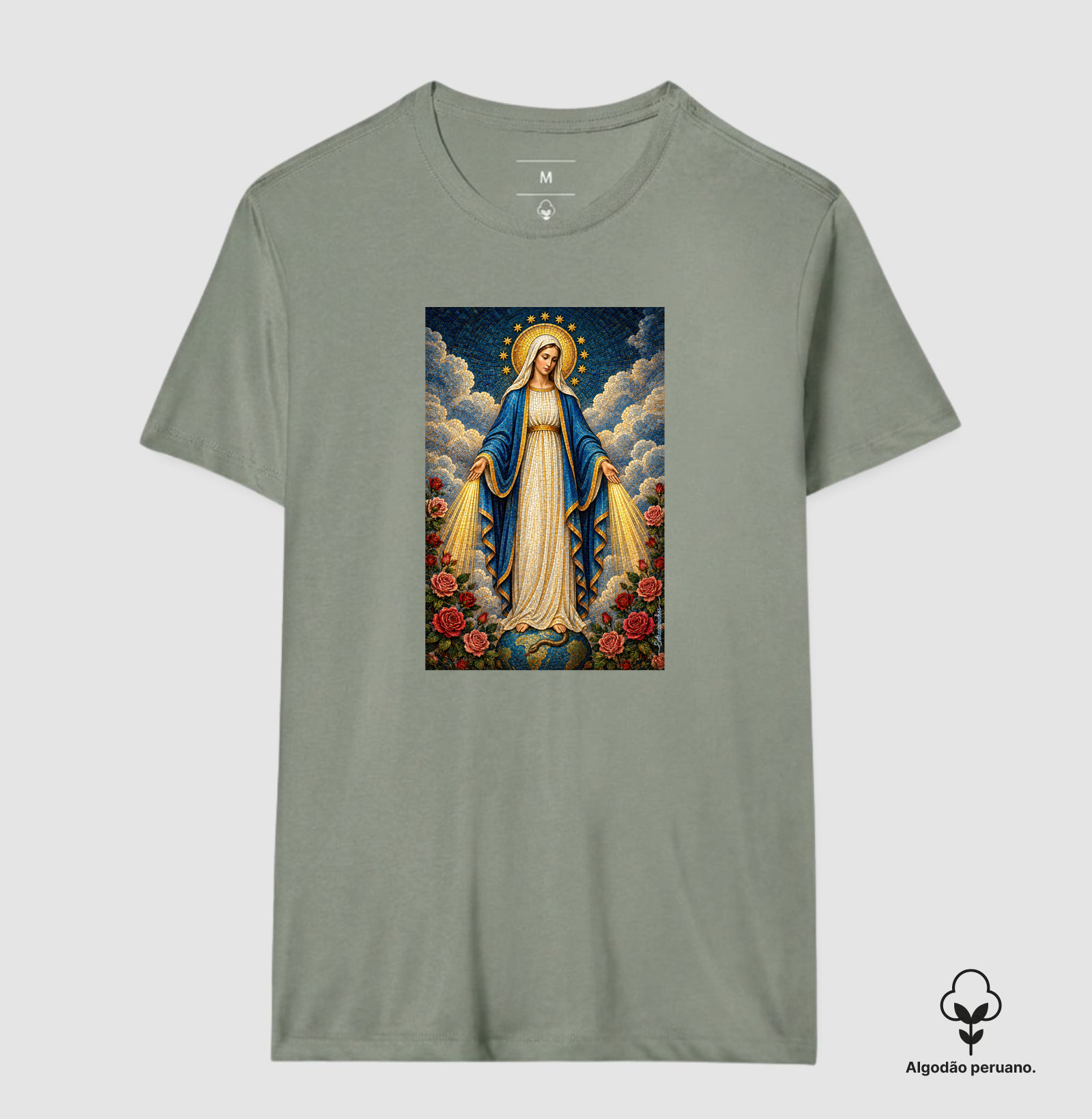 Nossa Senhora das Graças – Mosaico Sagrado | Medalha Milagrosa - Imagem 5