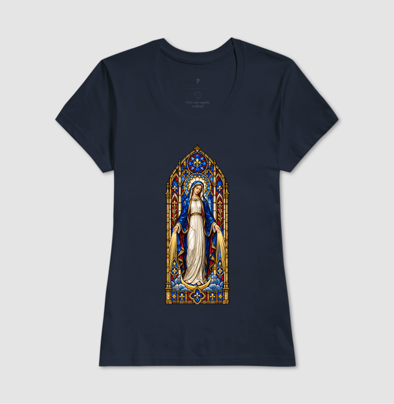 Nossa Senhora das Graças - Vitral - Imagem 7