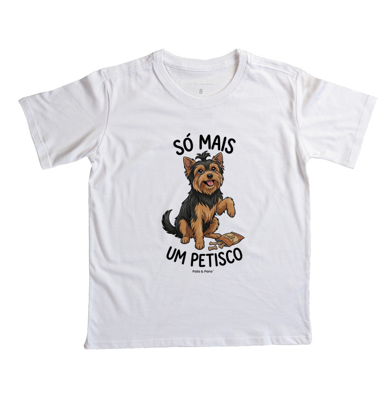 CAMISETA INFANTIL YORKSHIRE PETISCO - Imagem 5