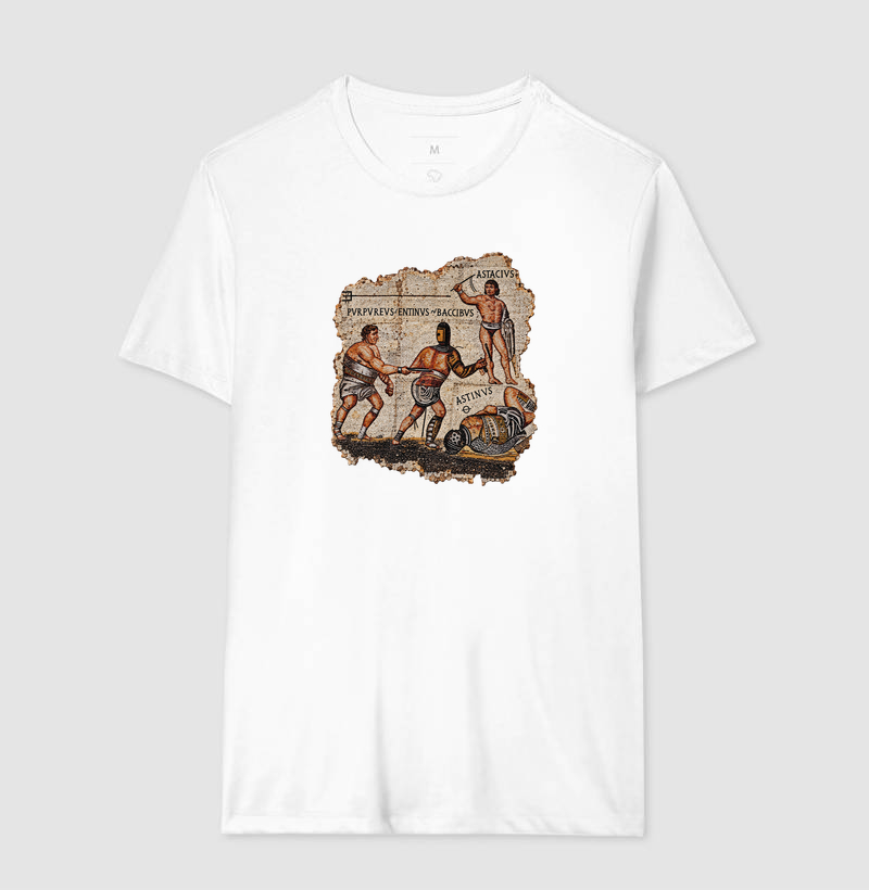 Gladiadores de Roma — Mosaico Borghese - Imagem 5