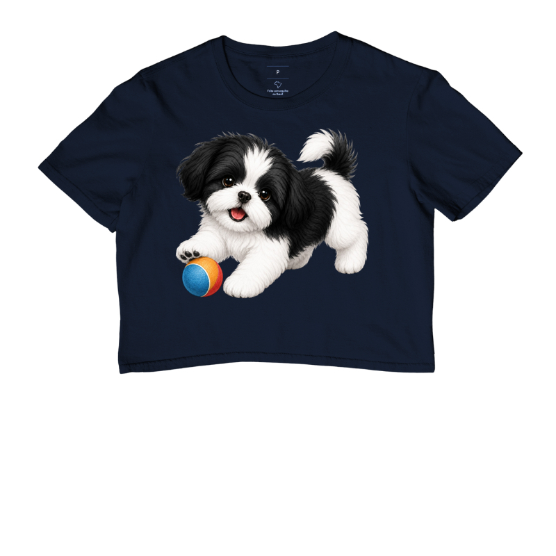 Shih Tzu Preto - Desenho Animado - Imagem 4