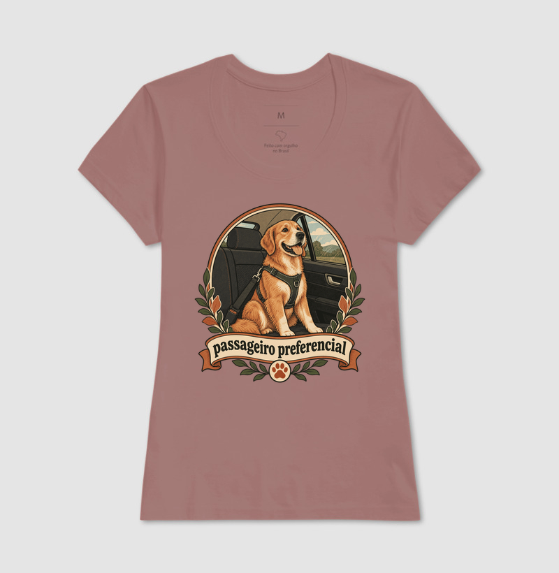 Camiseta Cachorro Carro "passageiro preferencial" | Pelo & Pano - Imagem 17