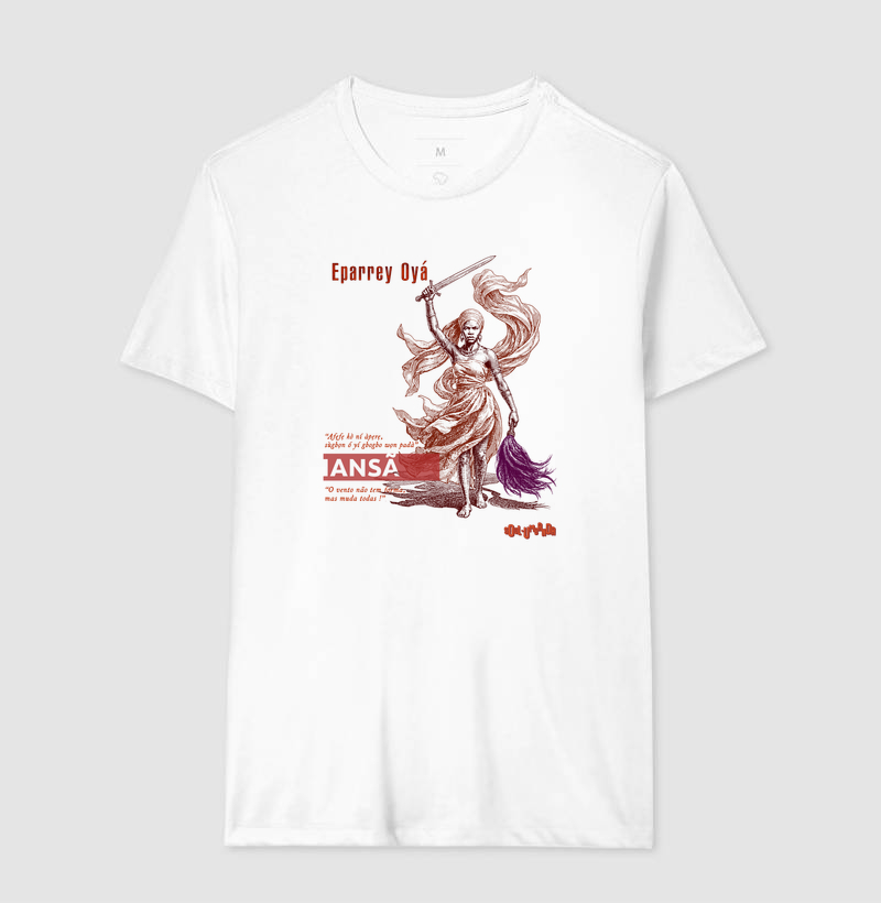camiseta IANSÃ iorubá masculina - Imagem 5