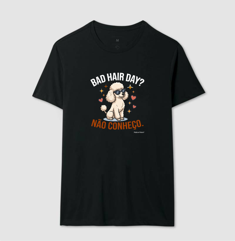CAMISETA POODLE BAD HAIR - Imagem 2