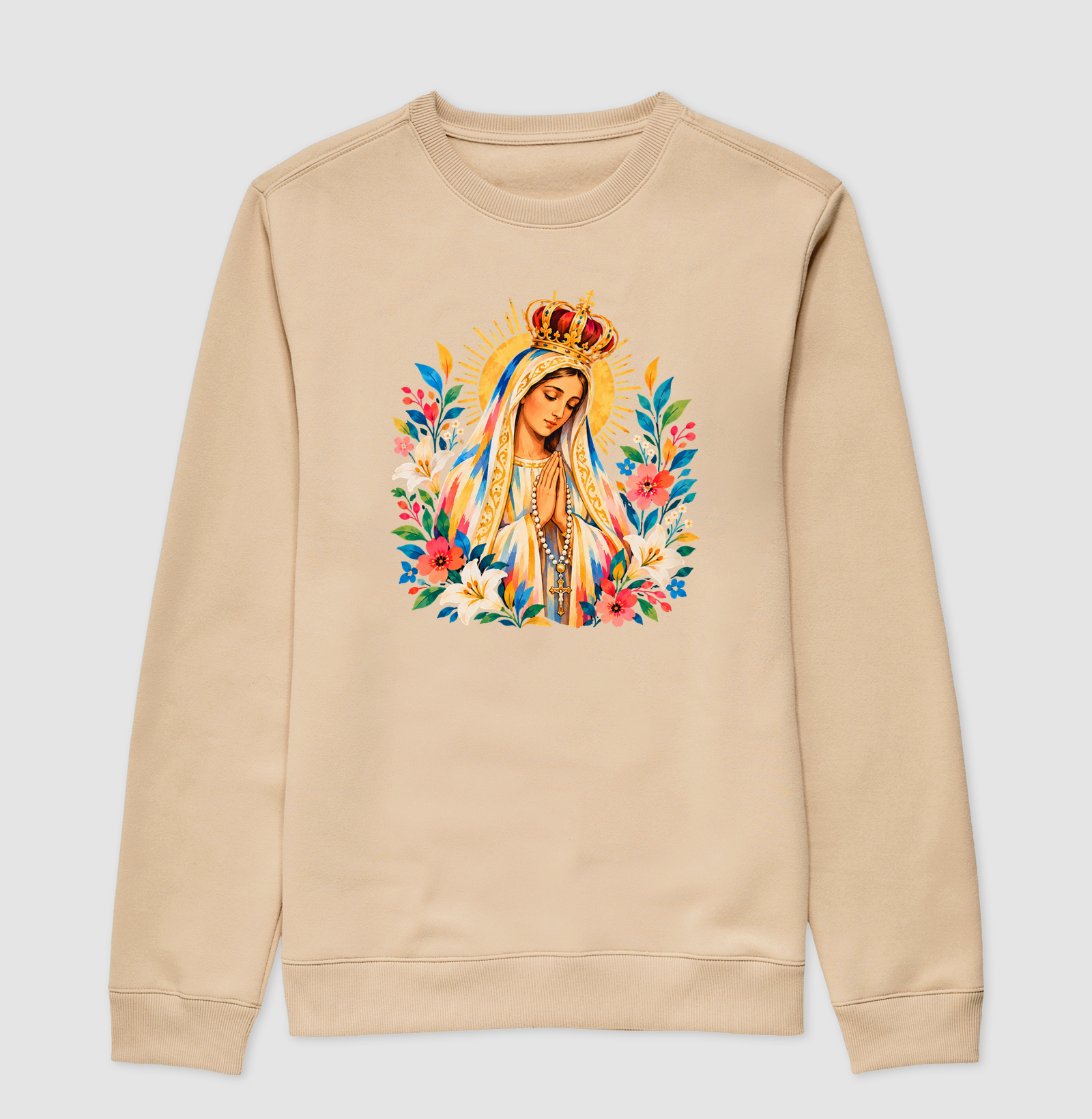 Nossa Senhora de Fátima em cores - Imagem 3