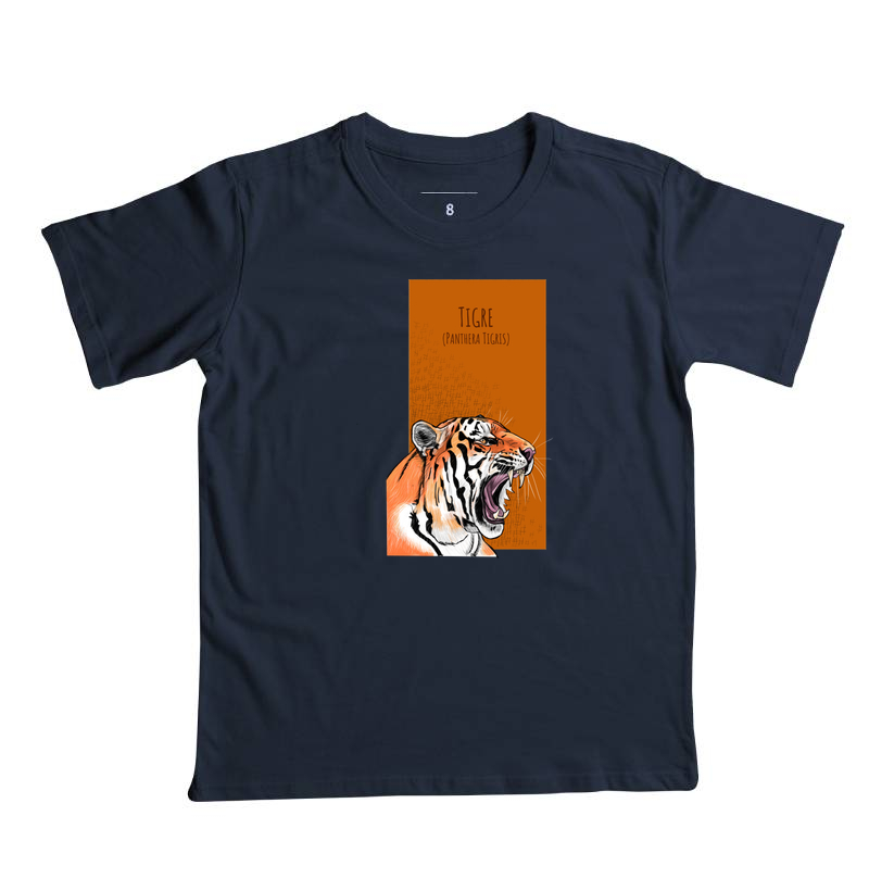 Camiseta Infantil Tigre - Imagem 2