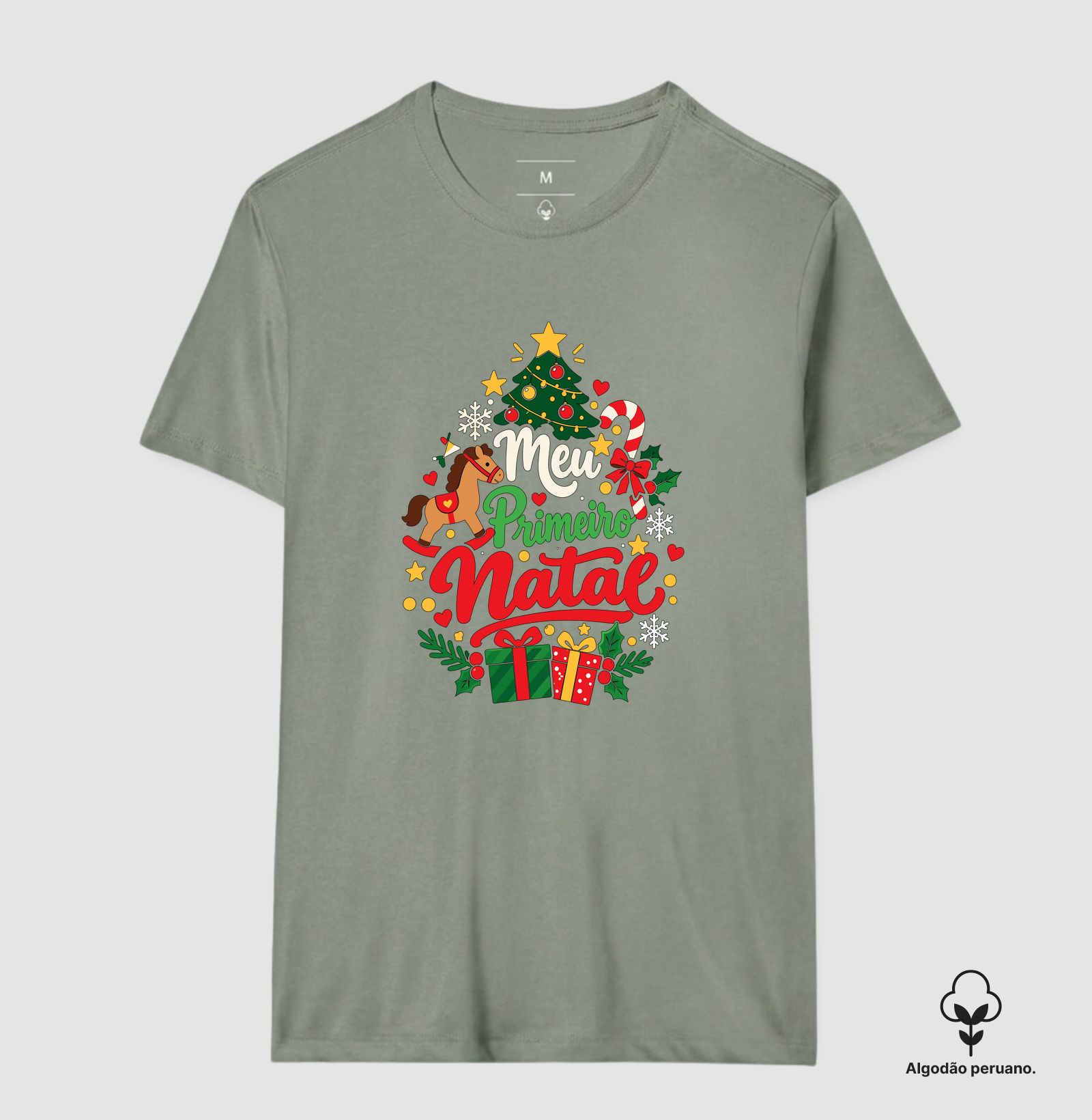 Meu Primeiro Natal – Cavalinho e Presentes - Imagem 5