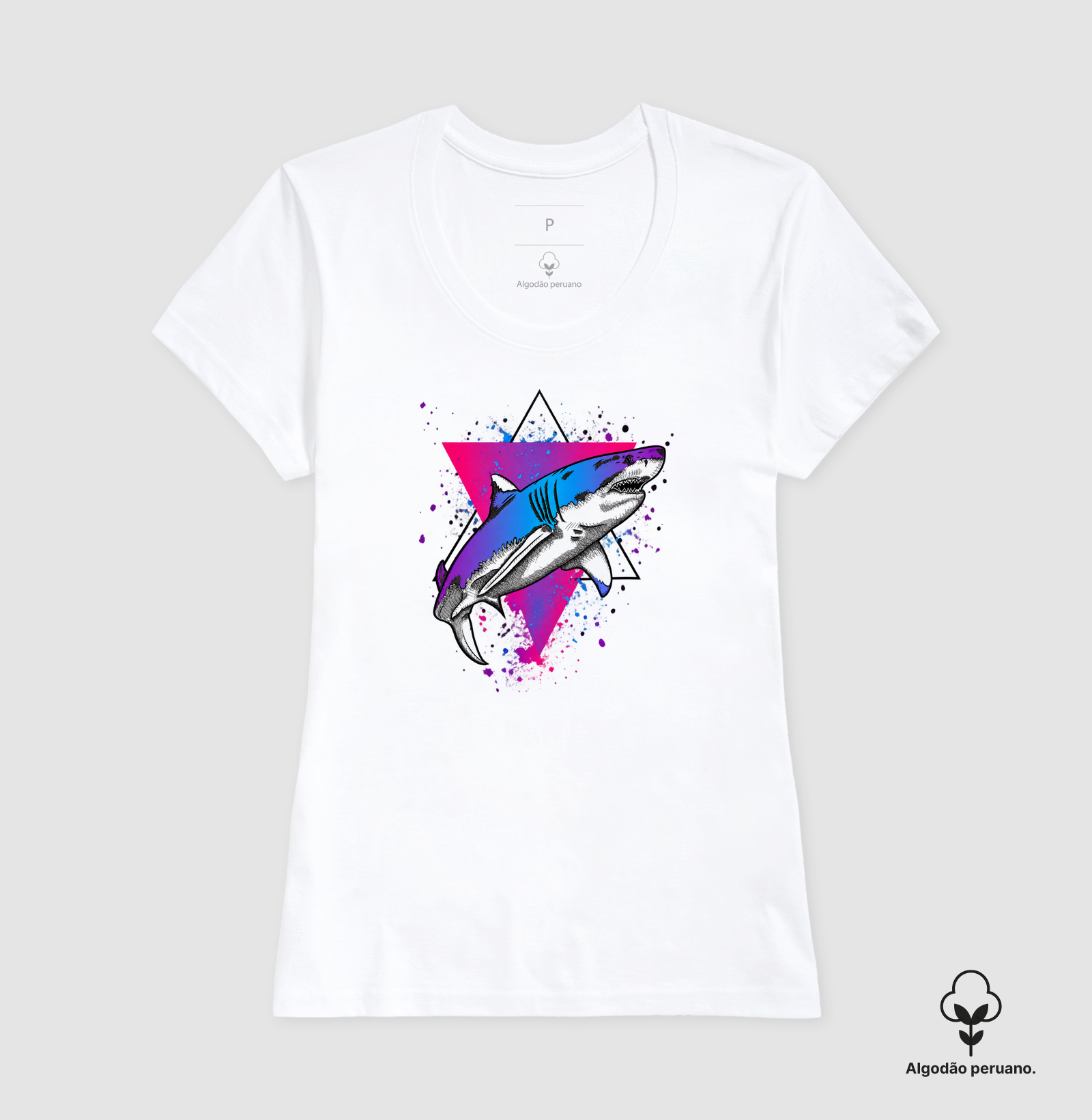 Neon White Shark - Imagem 4