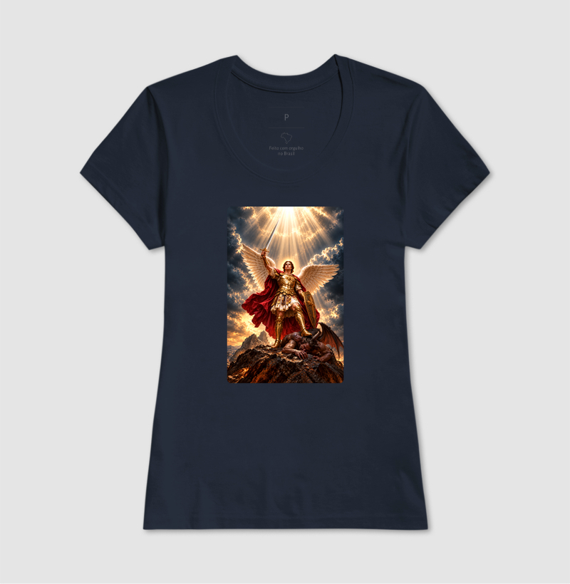 Camiseta Católica São Miguel Arcanjo Vitorioso - Imagem 7