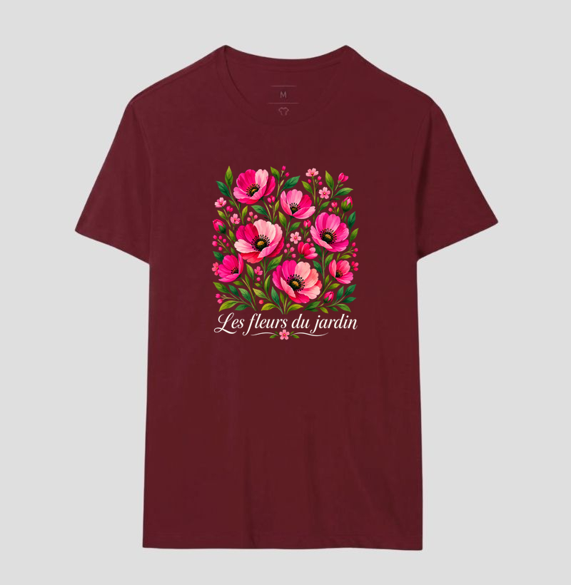 Camiseta Les fleurs du jardin - Imagem 18