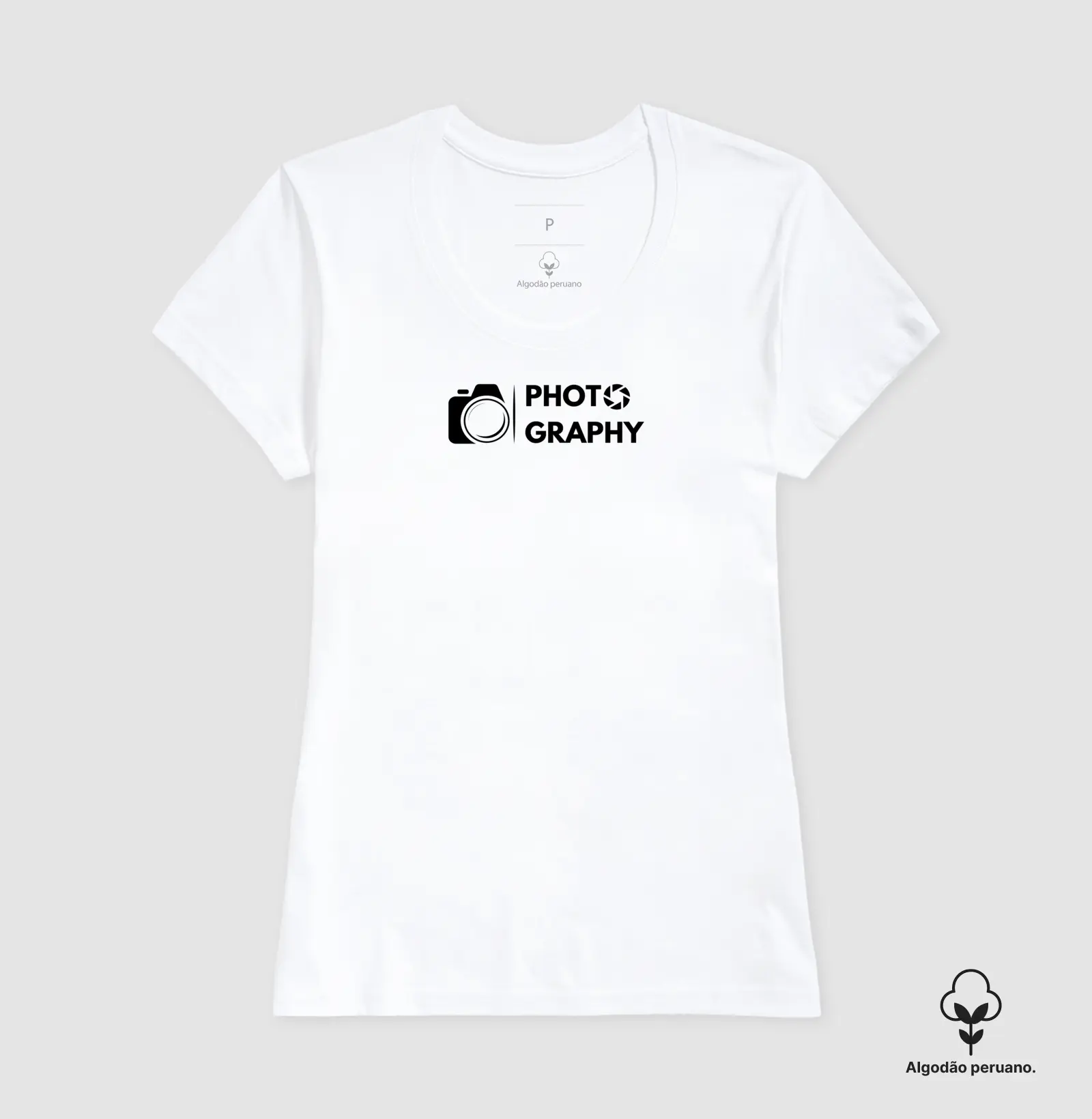 Camiseta Premium algodão Peruano, photo graphy - Imagem 5