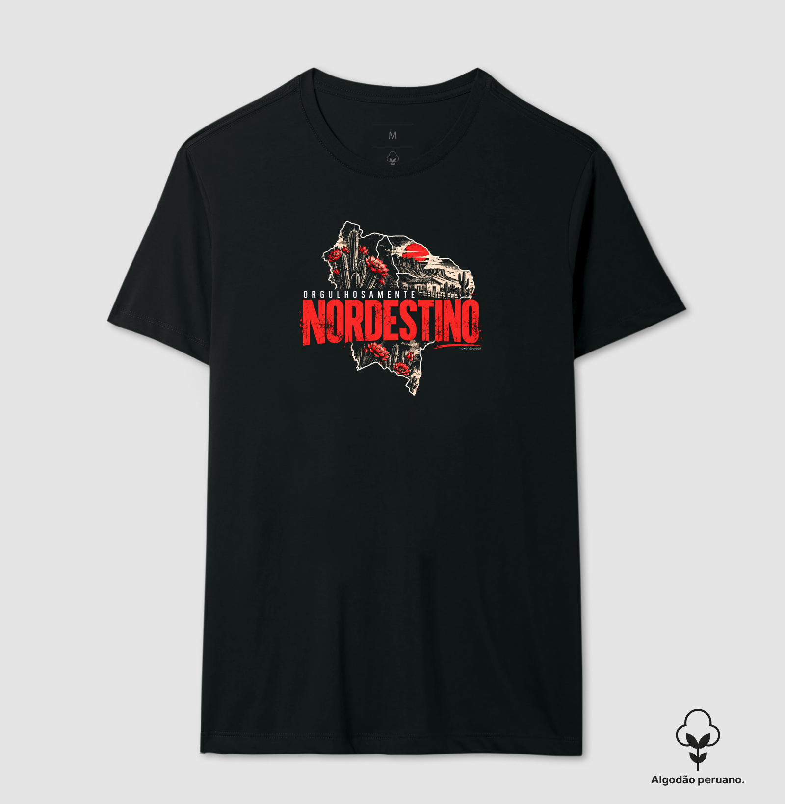 Camiseta Orgulhosamente Nordestino (premium) | OxenteWear - Imagem 4