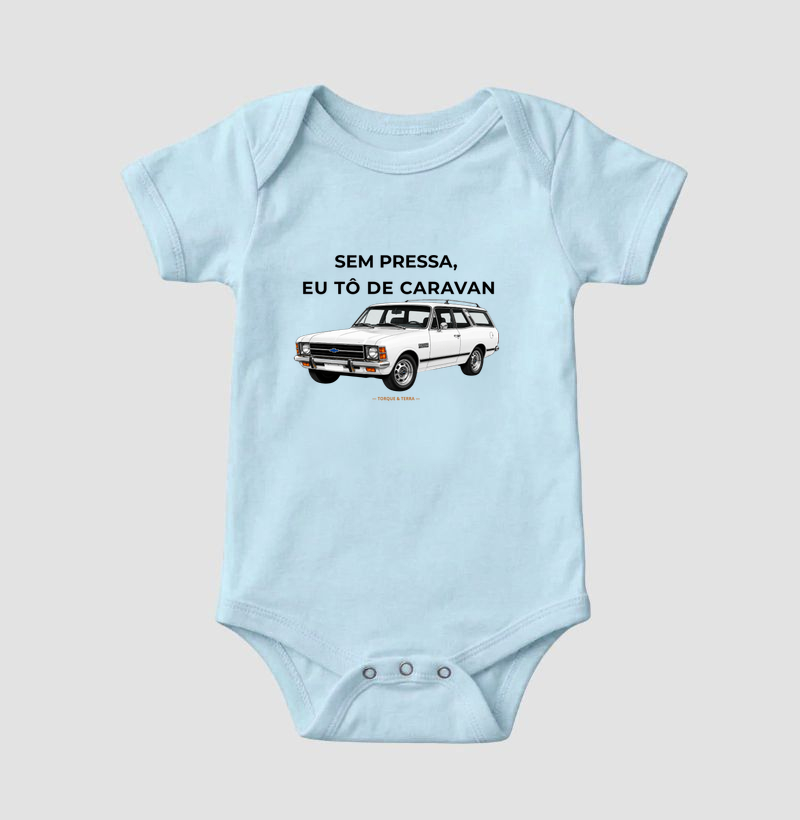 Sem pressa, eu tô de Caravan - Branca - Imagem 4