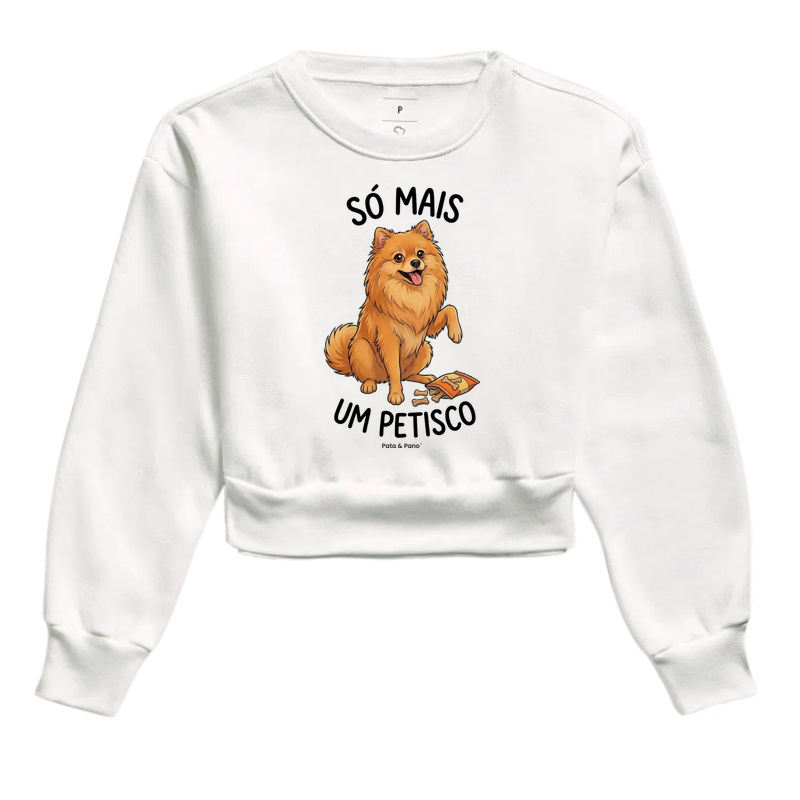 CROPPED MOLETOM SPITZ ALEMÃO PETISCO - Imagem 3