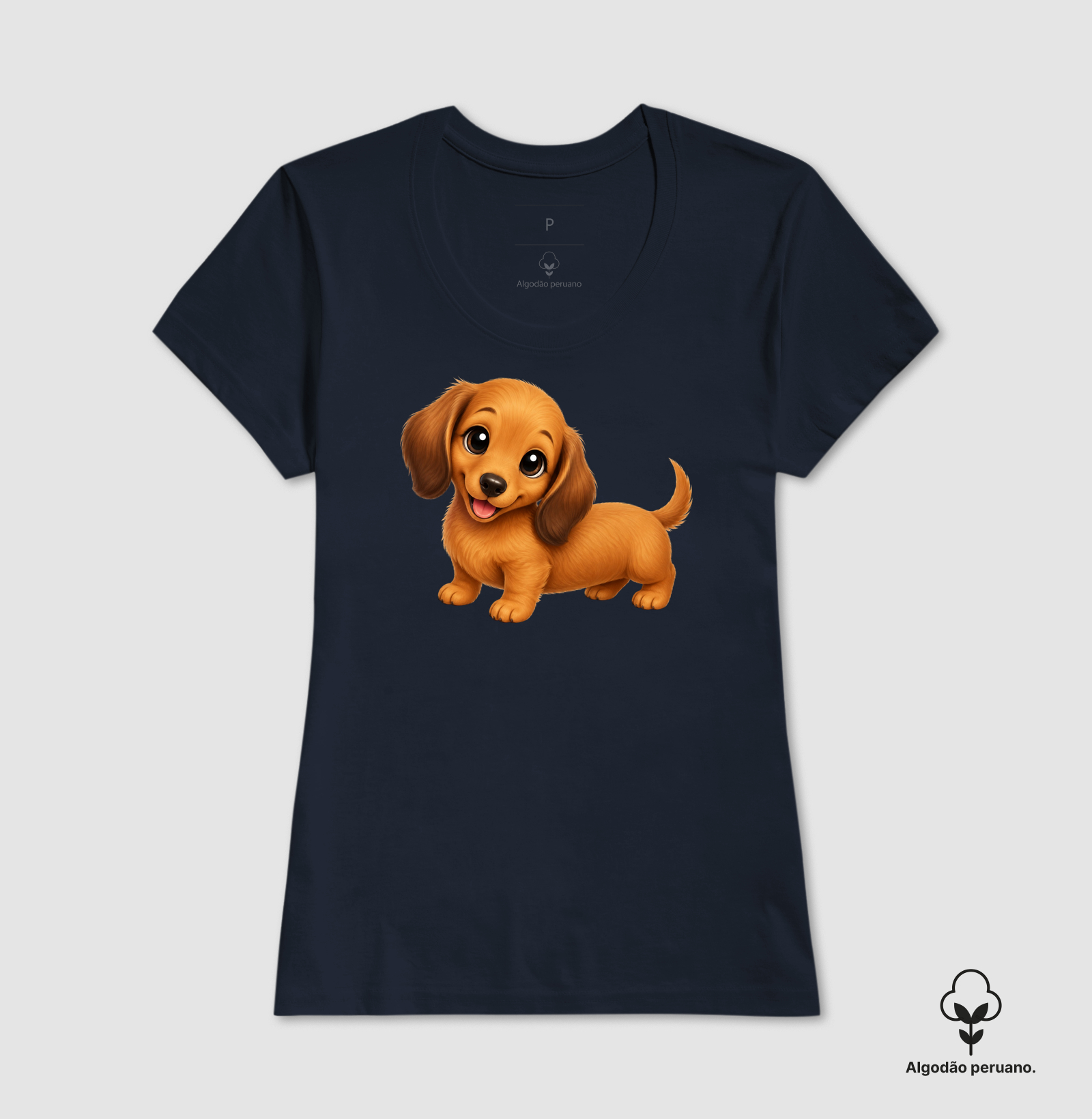 Dachshund Marrom - Desenho Animado - Imagem 6