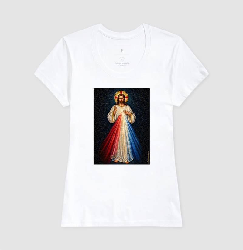 Jesus Misericordioso – Mosaico Sagrado - Imagem 5