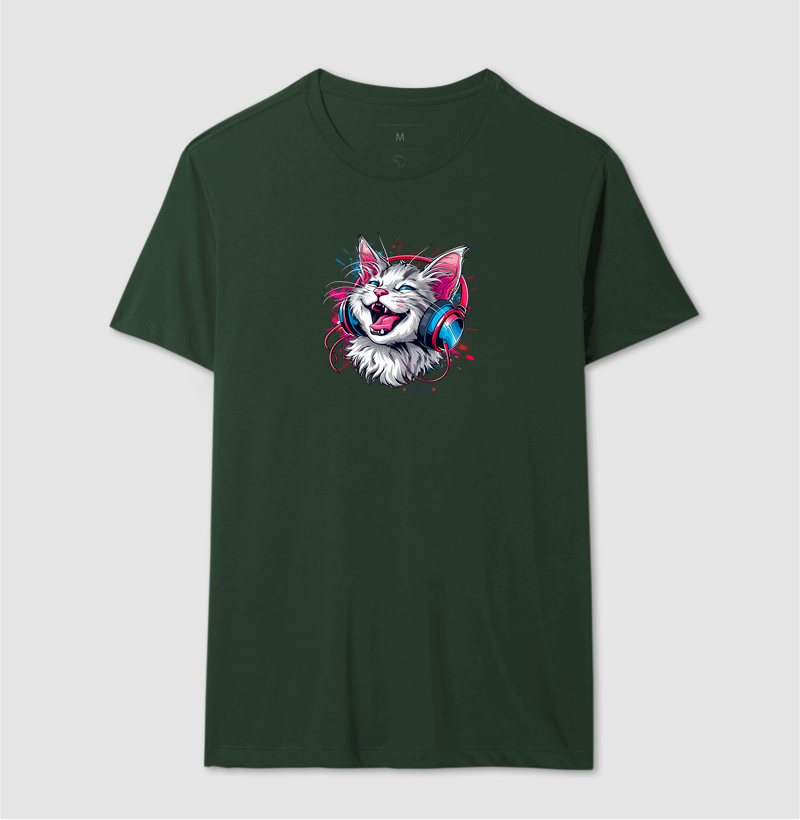 Camiseta Gato Musical - Imagem 11