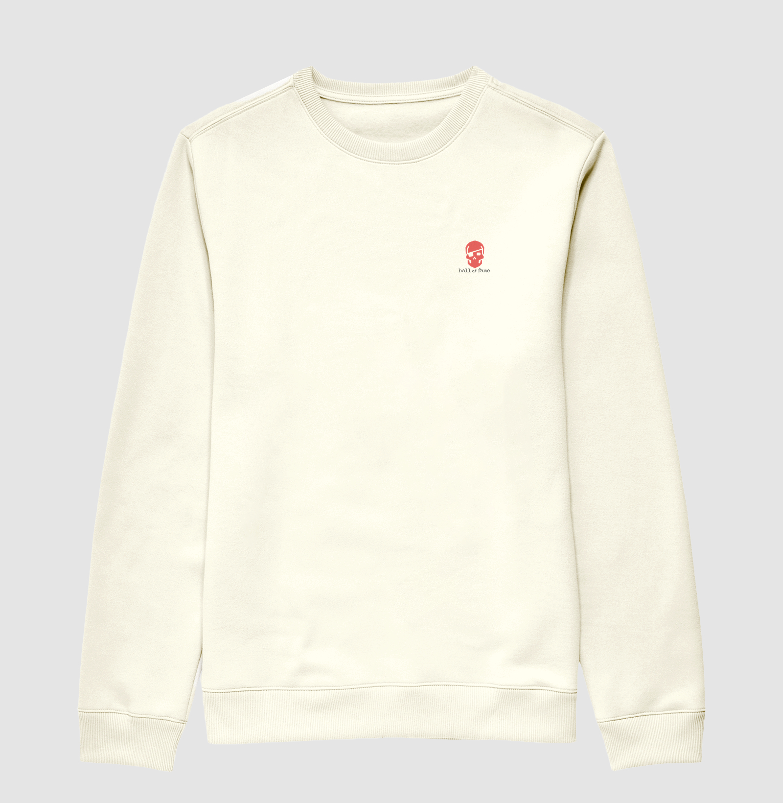 Moletom suéter slim Masculina em Algodão Versátil Estampada Hall of Fame