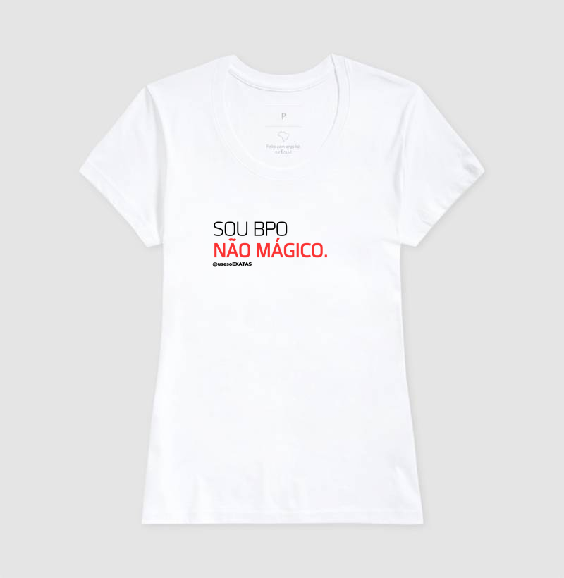 Camiseta BPO Não Mágico | sóEXATAS - Imagem 6