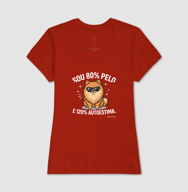 CAMISETA SPITZ ALEMÃO AUTOESTIMA - Imagem 11