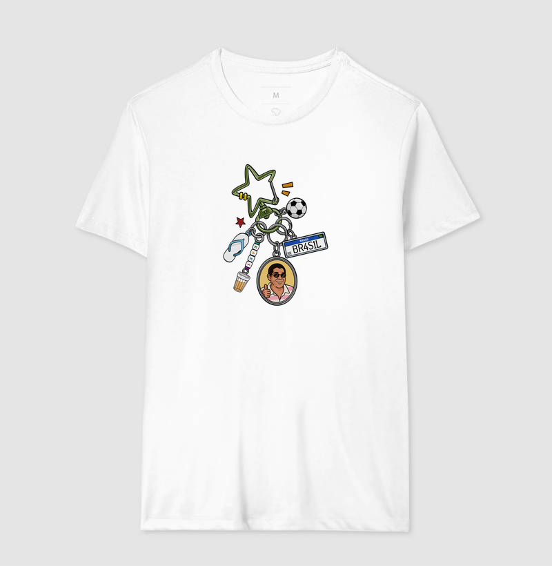 Camiseta Kaki Chaveiro Regular Fit - Imagem 4