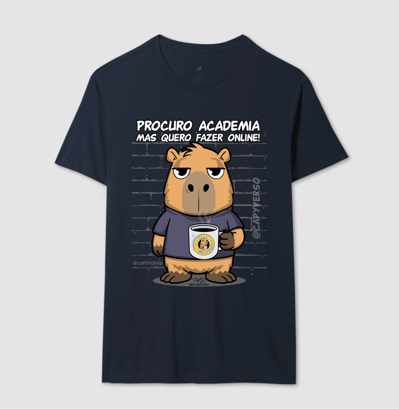 Camiseta Capivara Academia Online - Imagem 6