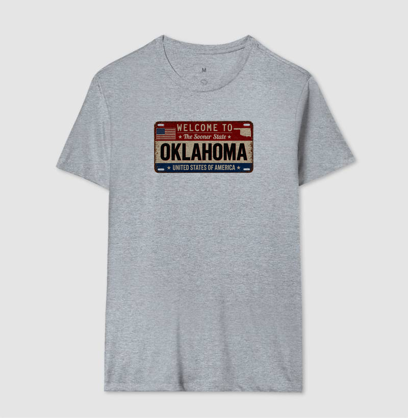 Oklahoma (placa envelhecida) - Imagem 10