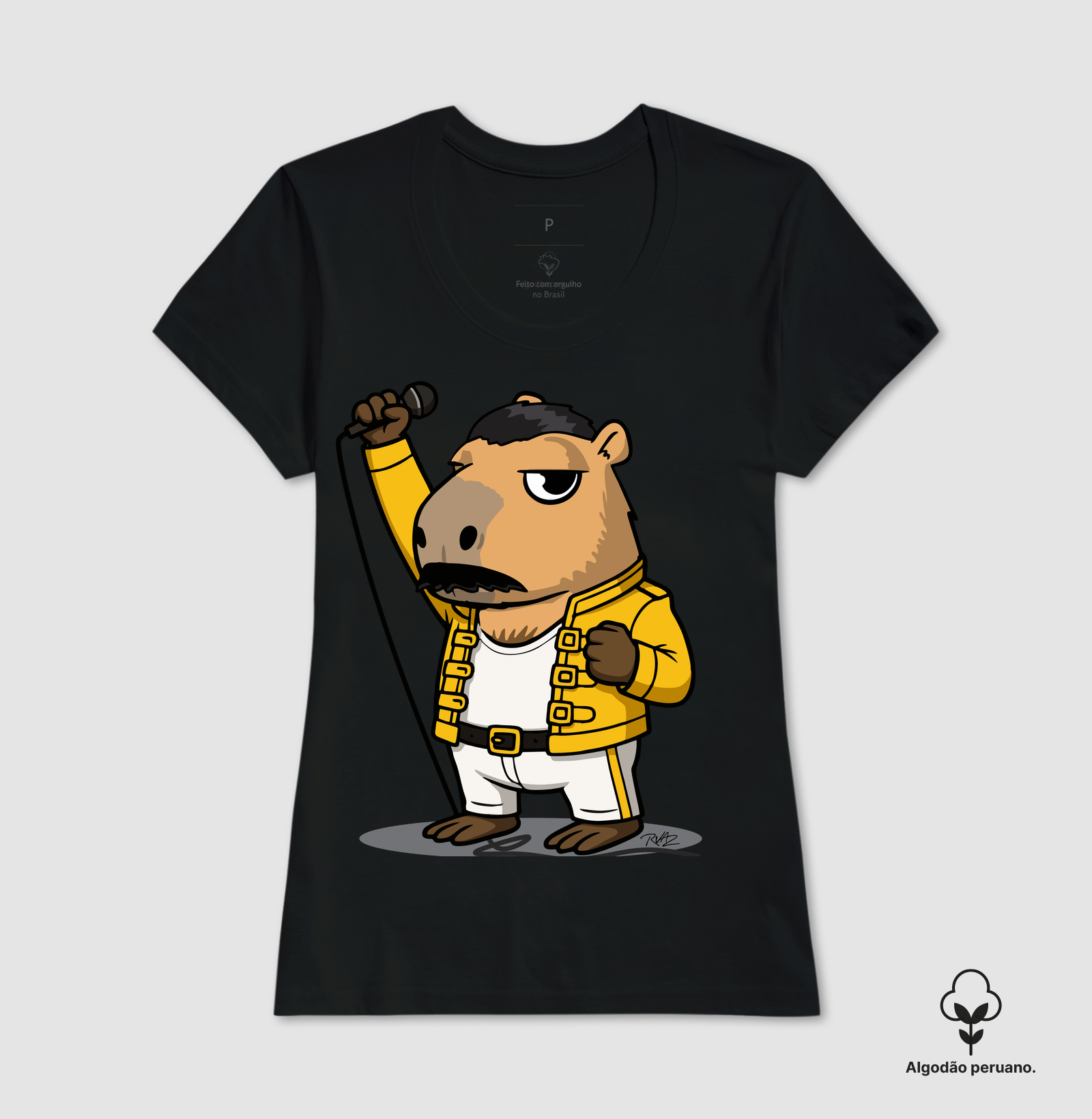 Capivara Rock you - Imagem 8