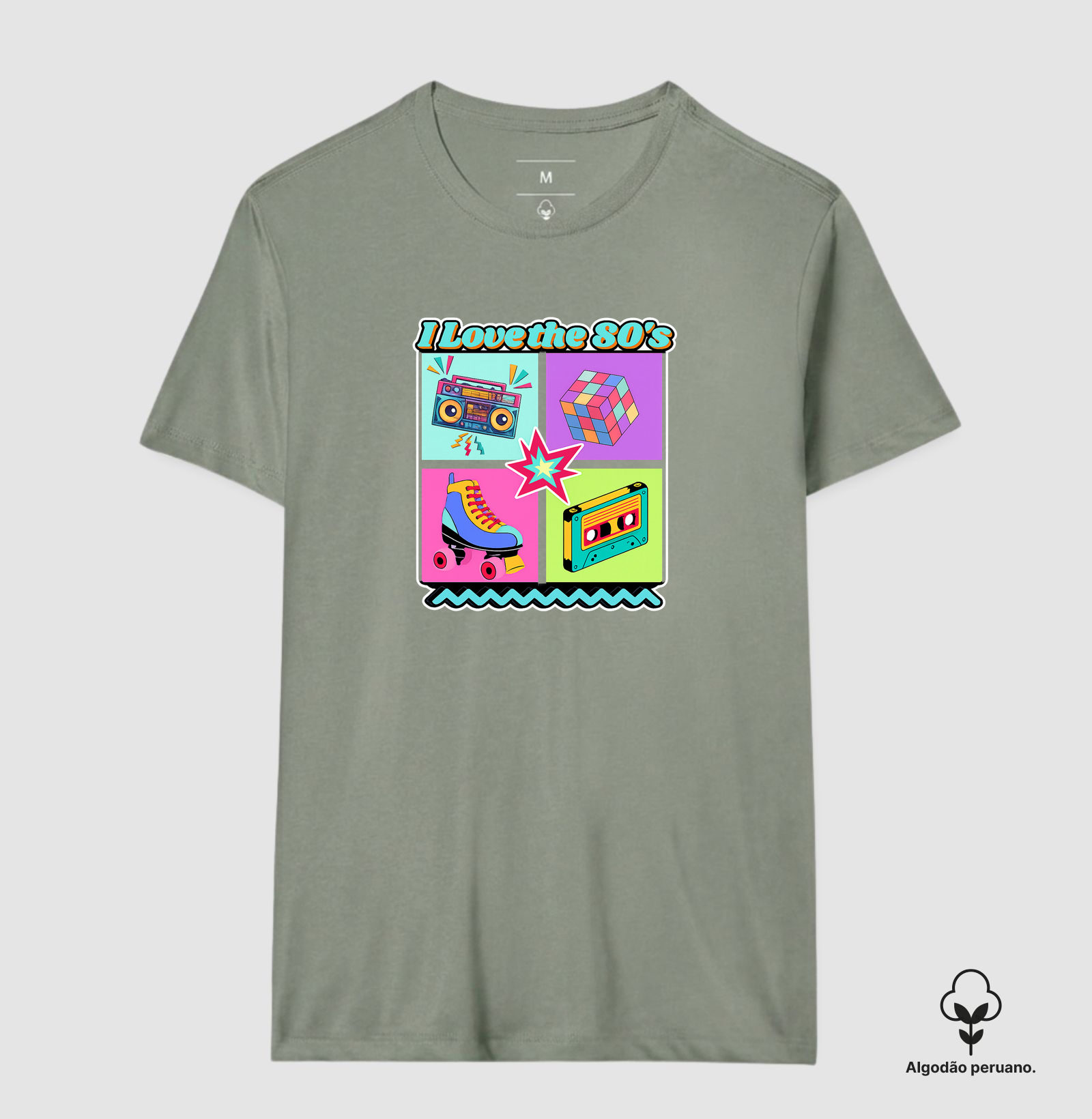 Camiseta retro Cubo Mágico - Imagem 9