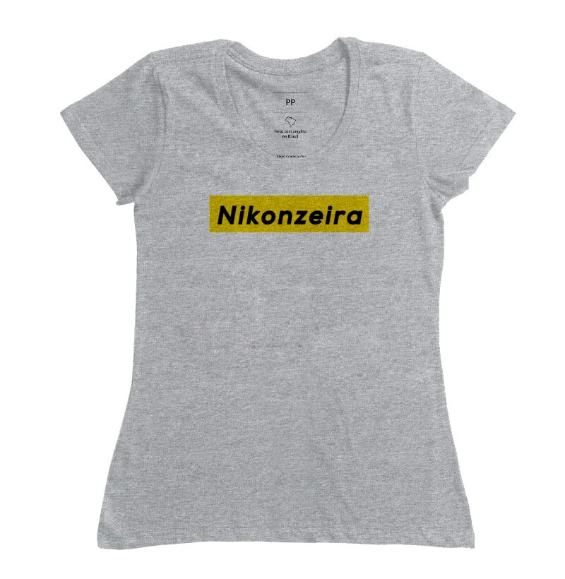 Camiseta feminina nikonzeira - Imagem 4