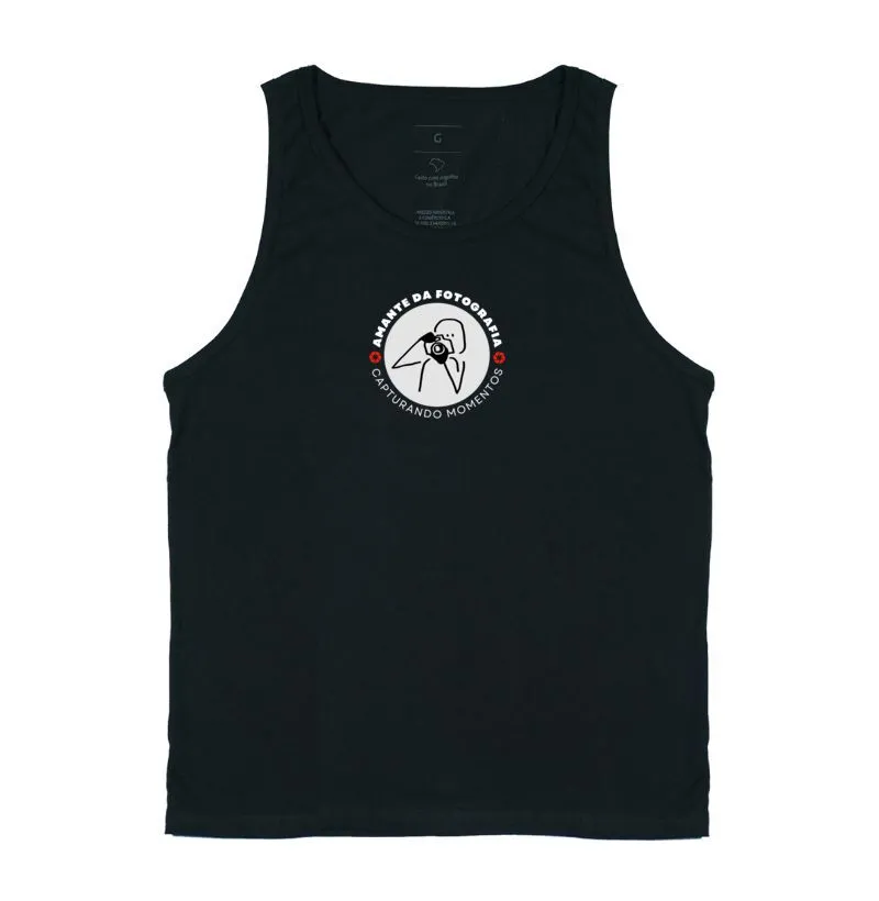 Camiseta regata amante da fotografia - Imagem 3