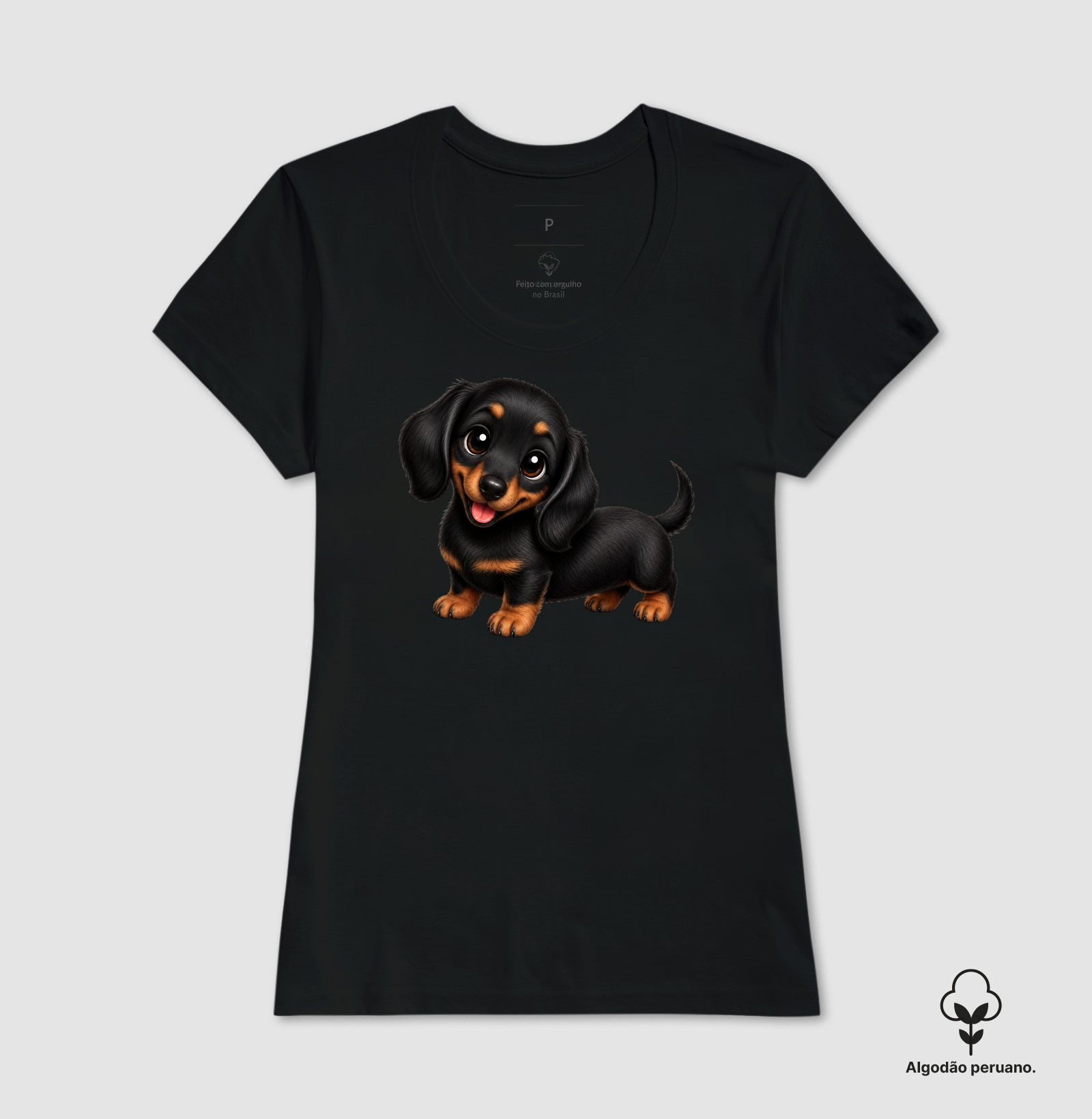 Dachshund Preto - Desenho Animado - Imagem 5