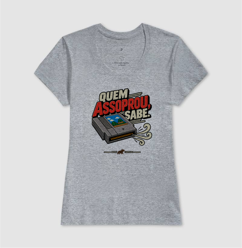 QUEM ASSOPROU SABE - Modo Capivara - Camiseta - Imagem 11