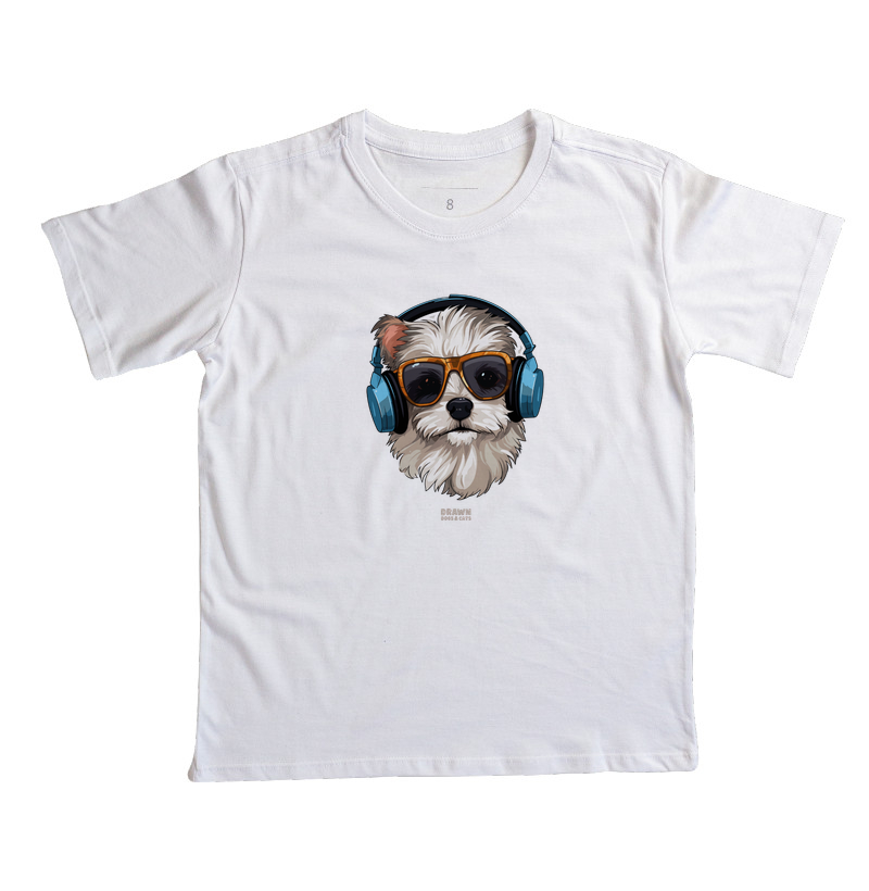 Shih Tzu de phone e óculos escuro - Imagem 4