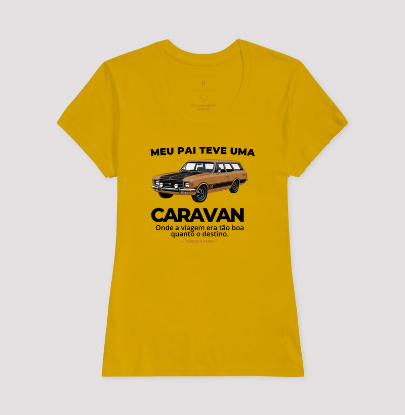 Meu pai teve uma - CARAVAN SS - ocre - Imagem 15