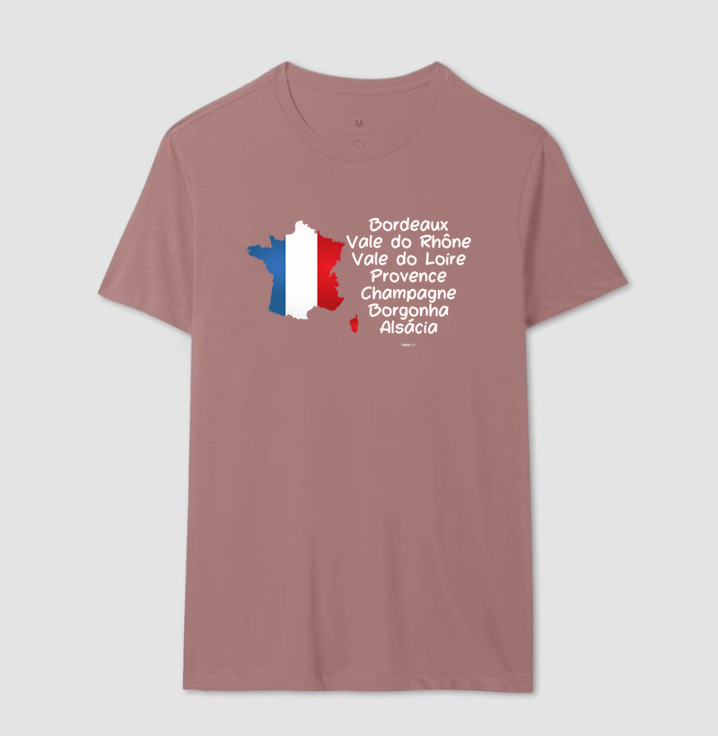 Camiseta Vinho - Regiões da França - Imagem 16