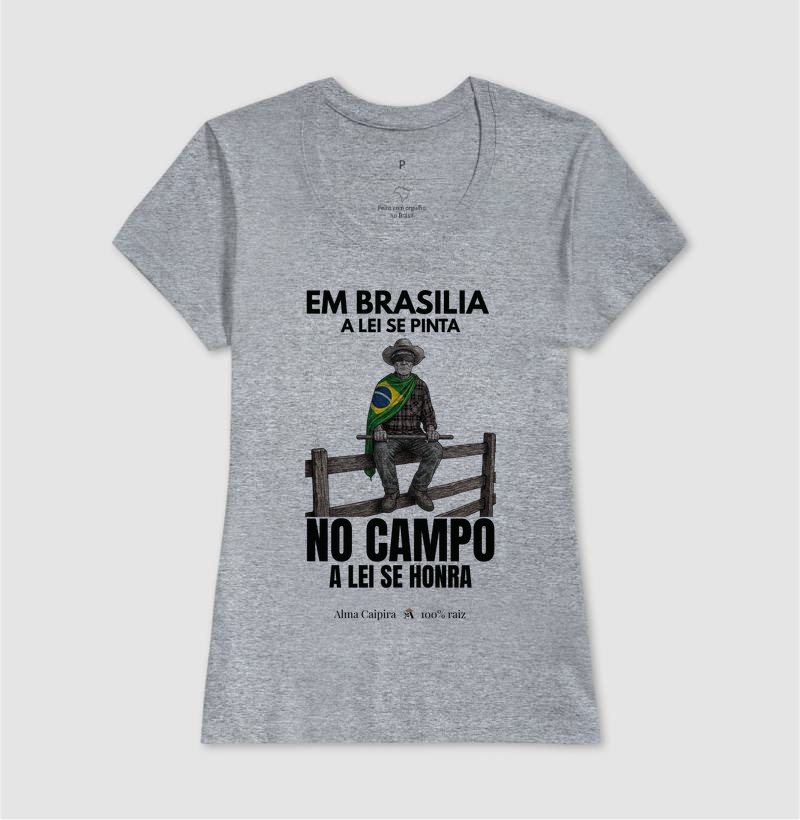 Em Brasília a lei se pinta, no Campo a lei se honra - Imagem 9