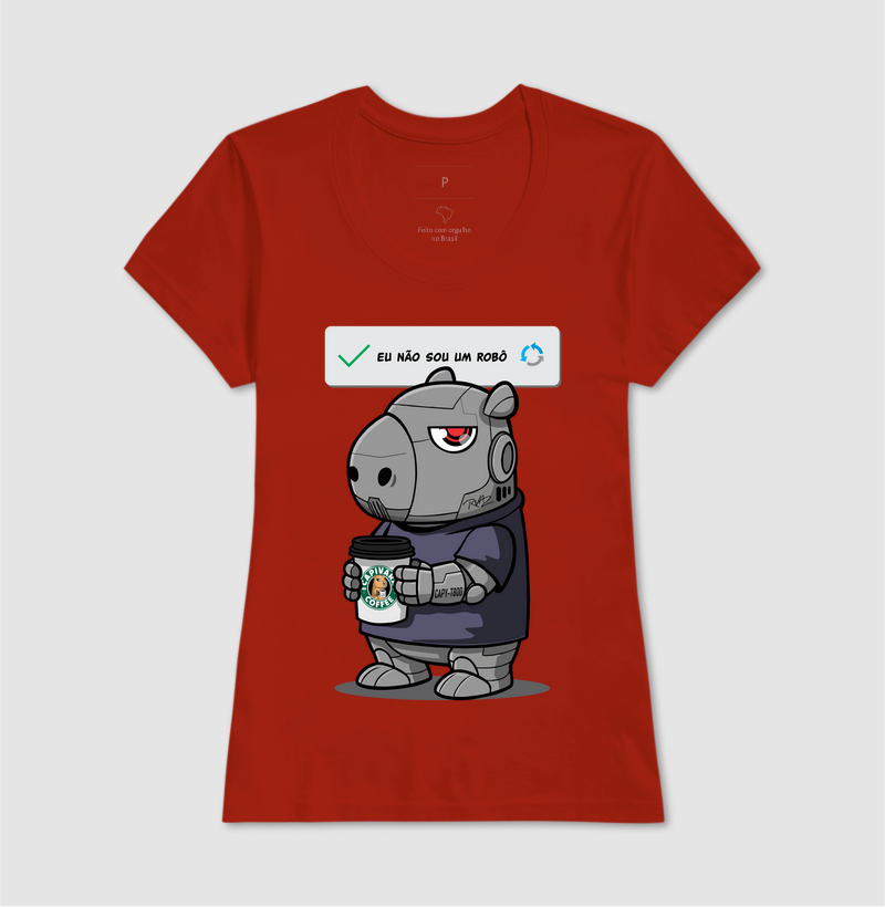 Camiseta Capivara Robô - Imagem 11