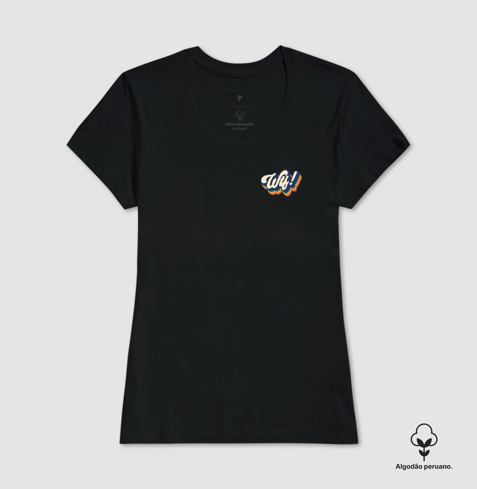 Camiseta Wtf! Algodão Peruano - Imagem 4