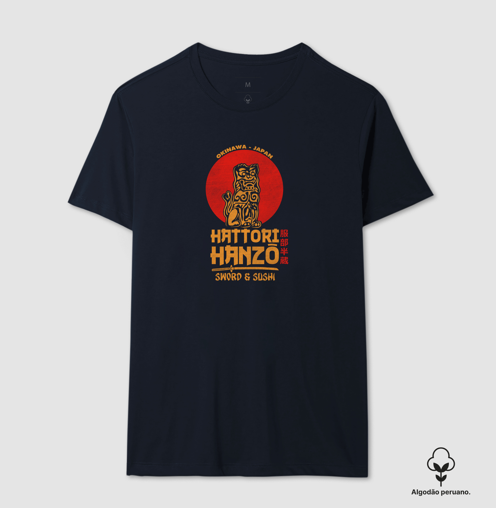 Camiseta Hattori Hanzo Algodão Peruano - Imagem 4
